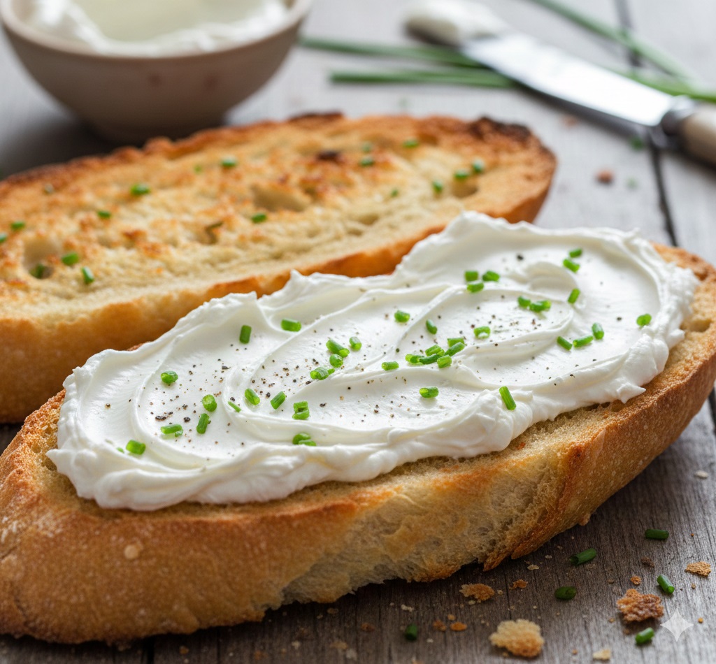 Bagel con Queso Crema